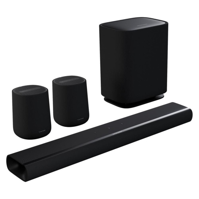 Комплект акустичні системи harman/kardon HKENCH900W2SPKSUB (HKENCH900BLKEP з БТ та WiFi +HKENCHSUB2BLKEP +HKENCHSPKBLKEP - 2шт.)