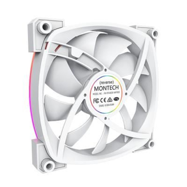 Корпусний вентилятор 140MM RX140 PWM WHITE MONTECH