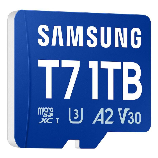 Карта пам’яті SAMSUNG MICRO SDXC T7 1TB, U3, V30, A2 до 170 Мб/с
