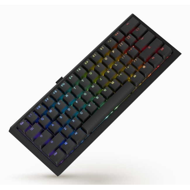 Клавіатура бездротова Ducky One X Mini(60%)  магнітні перемикачі, чорний