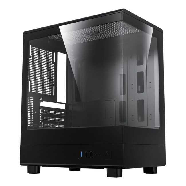 CASE MINITOWER MATX W/O PSU/DB330M BLACK DARK FLASH