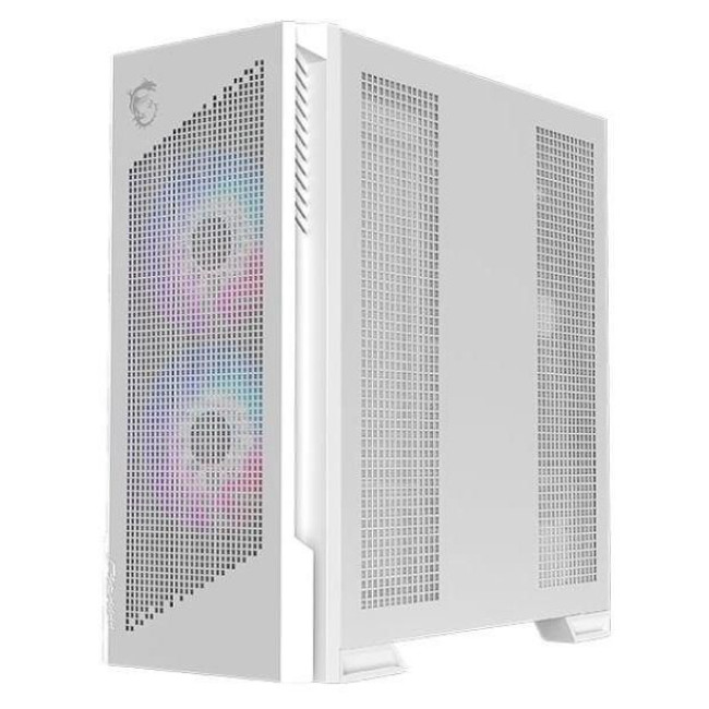 Корпус ATX W/O PSU VELOX 300R AIRFLOW PZ WH MSI
