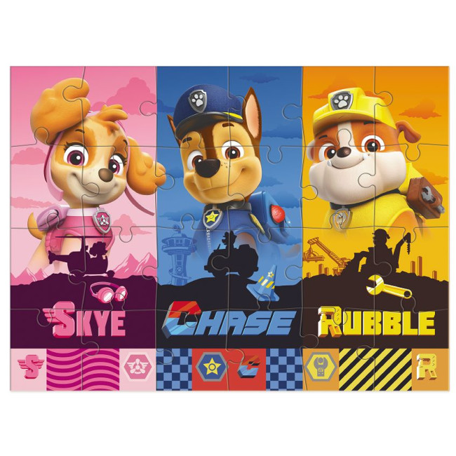 Пазл Dodo Paw Patrol Такі хороші цуценята, 2 в 1 (200561)