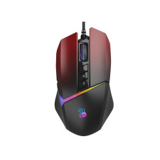 Ігрова миша Bloody Activated, RGB, 10000 CPI, 50M натискань, червоний