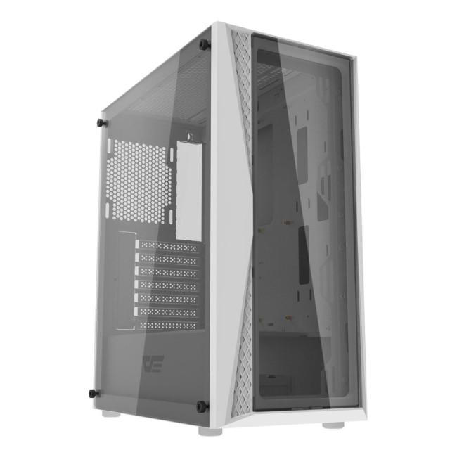CASE MIDITOWER ATX W/O PSU/DK352 PLUS WHITE DARK FLASH