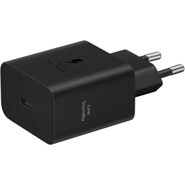 Бездротовий зарядний пристрій Samsung 25W Magnet Wireless Charger with TA 45W EP-P2900TBEGWW Dark Gray