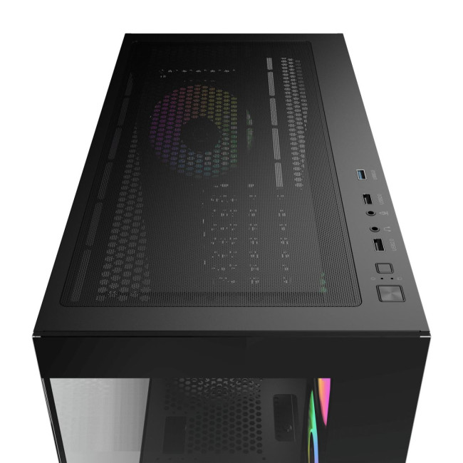 Корпус для комп'ютера ATX W/O PSU GAMMA C72 BK ARGB (GAMMA-C72-BKD400XX-GL) OCYPUS