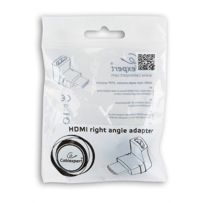 Перехідник кутовий HDMI з'єднувач, 270 градусів