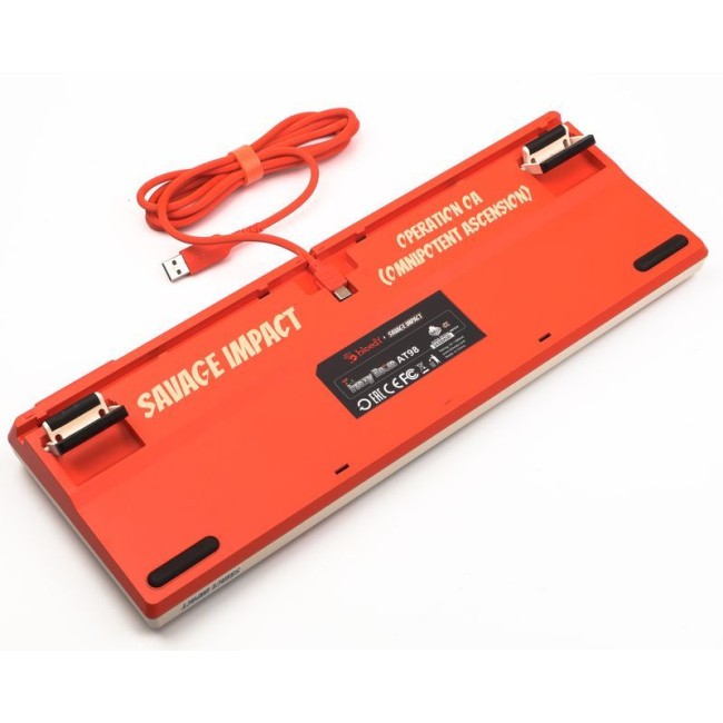 Клавіатура оптична ігрова, USB, RGB підсвічування, Alpha Optical Switch