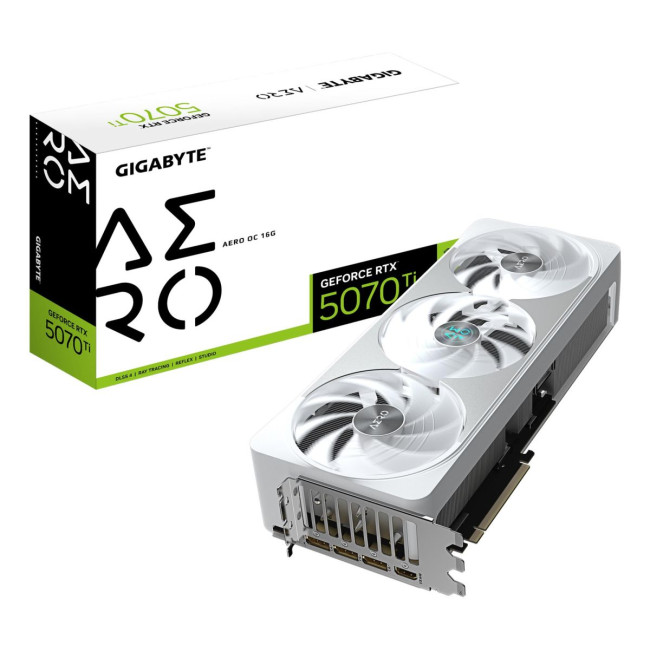 Відеокарта PCIE16 RTX5070TI 16GB GV-N507TAERO OC-16GD GIGABYTE