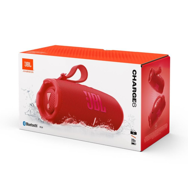 Акустична система портативна з БТ JBL JBLCHARGE6RED