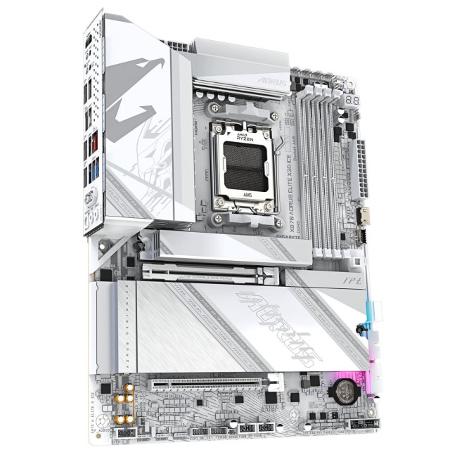 Материнська плата AMD X870 SAM5 ATX X870 A ELITE X ICE GIGABYTE
