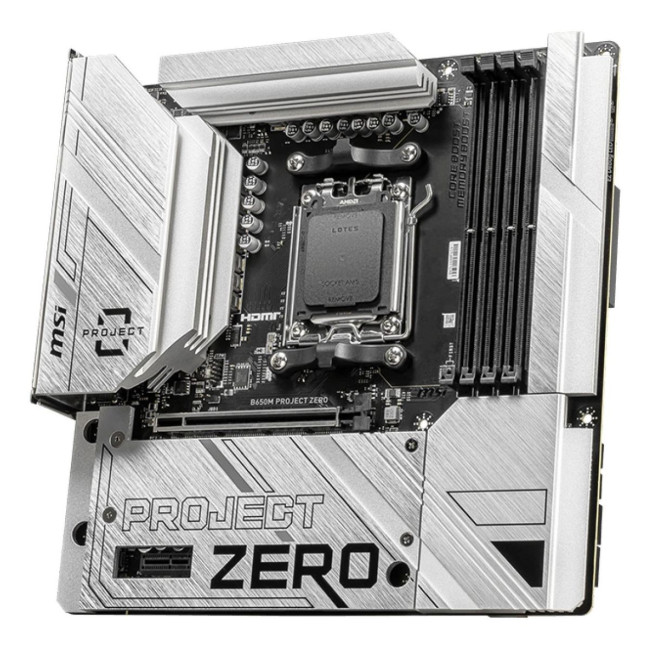 Материнська плата AMD B650 SAM5 MATX B650M PROJECT ZERO MSI
