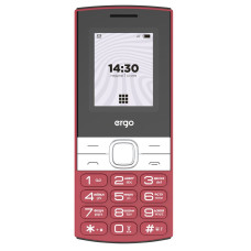 Мобільний телефон ERGO B185 Dual Sim Red