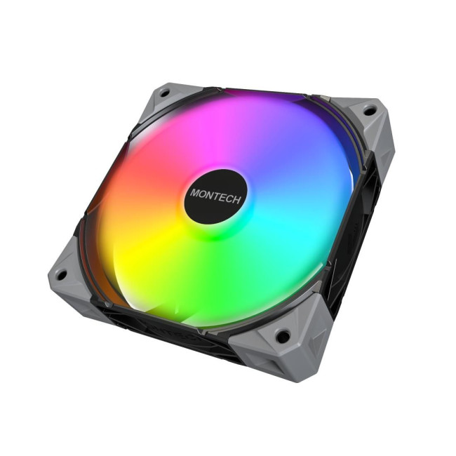 Набір із трьох вентиляторів для корпусу 120MM E28 ARGB 3 PACK (B) MONTECH