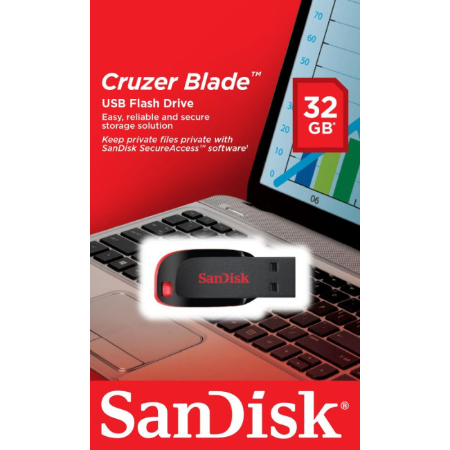 Флеш-пам'ять (накопичувач USB) USB2 32GB SDCZ50-032G-B35 SANDISK