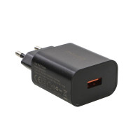 Мережевий зарядний пристрій, USB-A, 18 Вт, QC 3.0