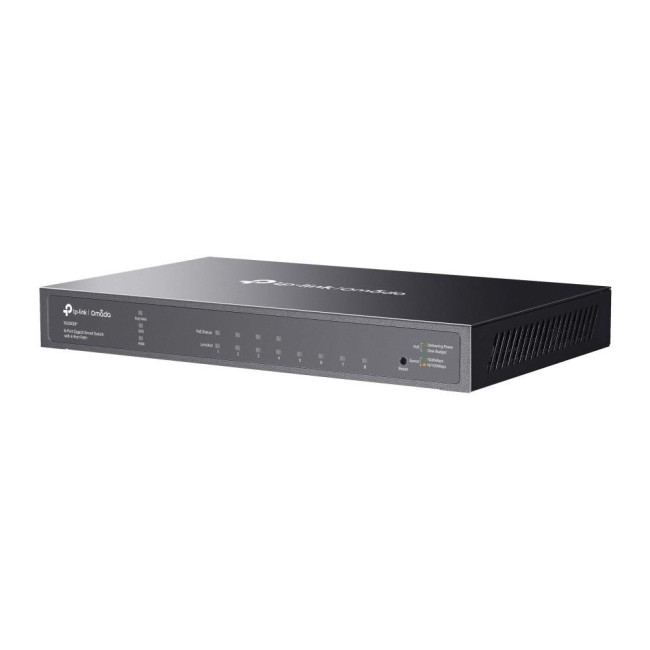 JetStream 8-портовий гігабітний Smart комутатор з 4 портами PoE+, TL-SG2008P