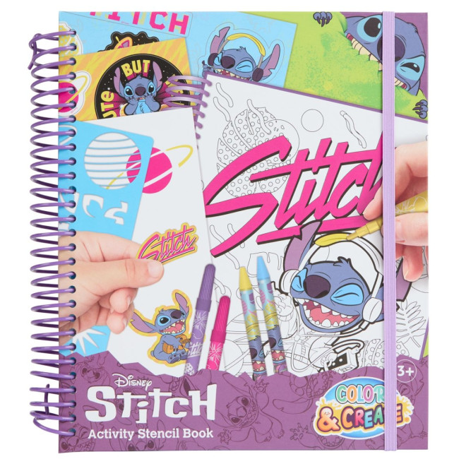 Книжка для розфарбовування Disney Stitch Актівіті (ST24356)