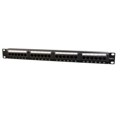 Патч панель, Cat 6, 24 порти, UTP