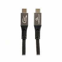 Кабель USB4 2.0 80Gbps, 240W(48V5A), 16K60Hz, C-тато/C-тато, 1 м, преміум