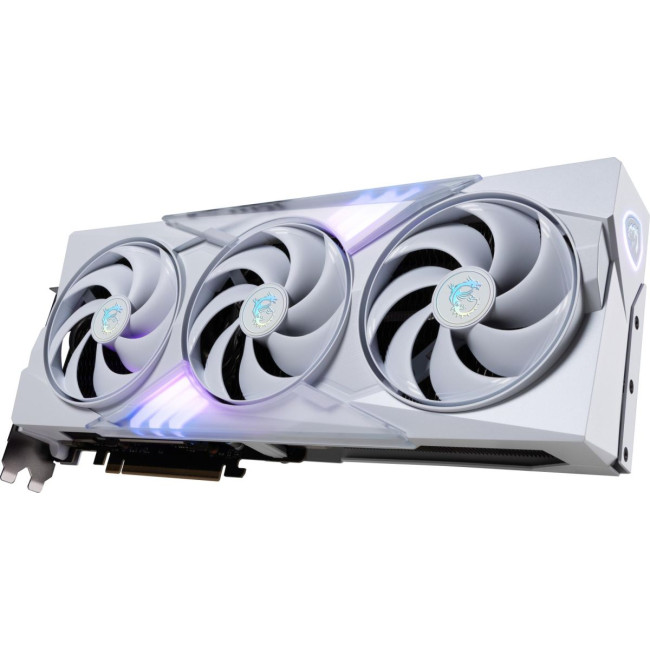 Відеокарта PCIE16 RTX5080 16GB GDDR7 5080 16G GAM TRIO OC WHITE MSI