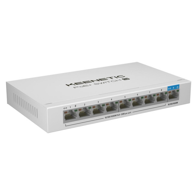 Комутатор Keenetic PoE+ Switch 9 (KN-4710)