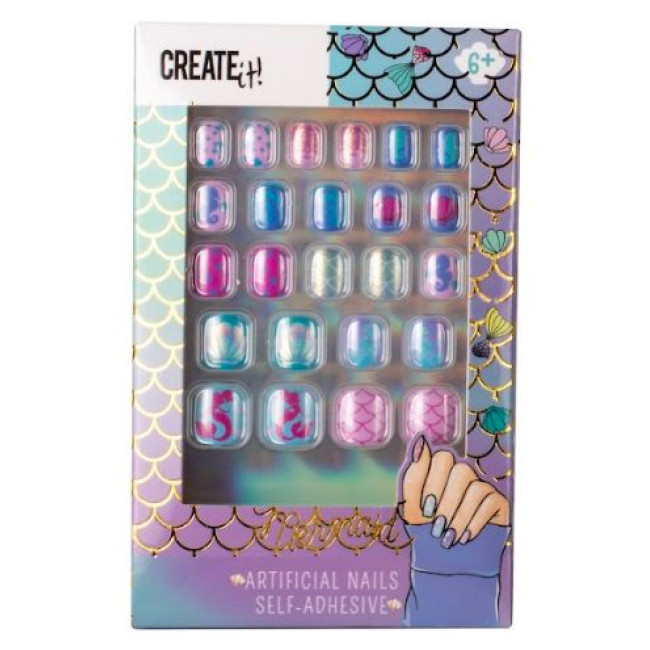 Набір накладних нігтів Create IT! MERMAID в асортименті (84609)