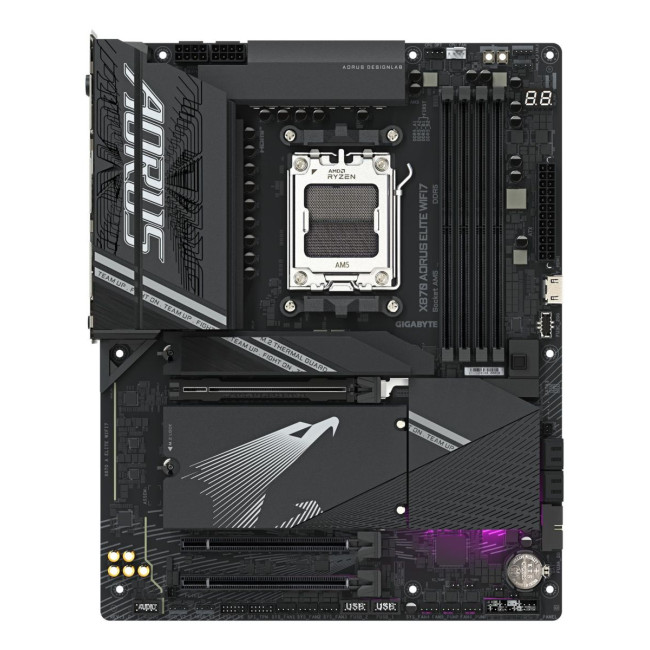 Материнська плата AMD X870 SAM5 ATX X870 A ELITE WIFI7 GIGABYTE