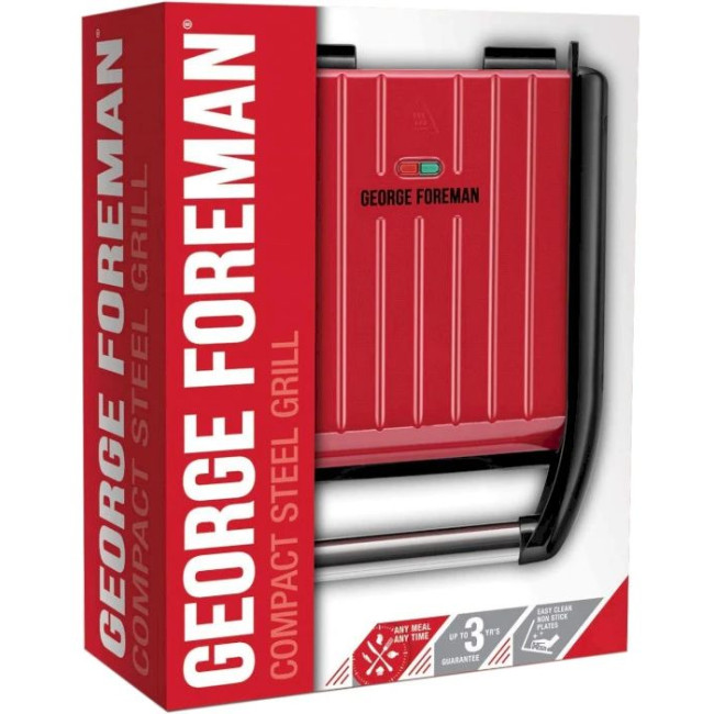 Гриль Russell Hobbs George Foreman 25030-56 Compact Steel Grill