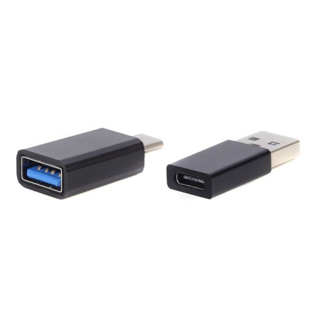 Комплект адаптерів USB 3.1 (2 шт), USB-A на USB-C та USB-C на USB-A