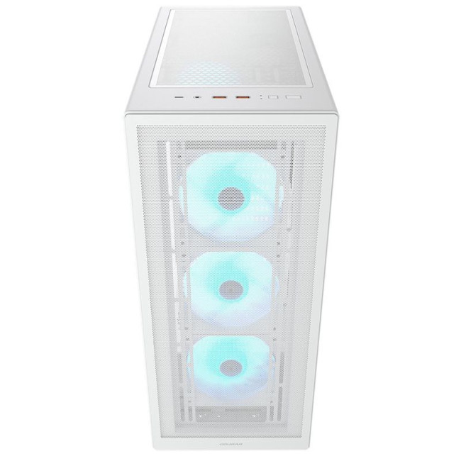 Ігровий корпус, 4*120mm ARGB вентилятори передвстановлені, ATX/mATX/mini-ITX, скляне вікно