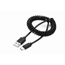 Кабель спіральний USB 2.0 A-тато/С-тато
