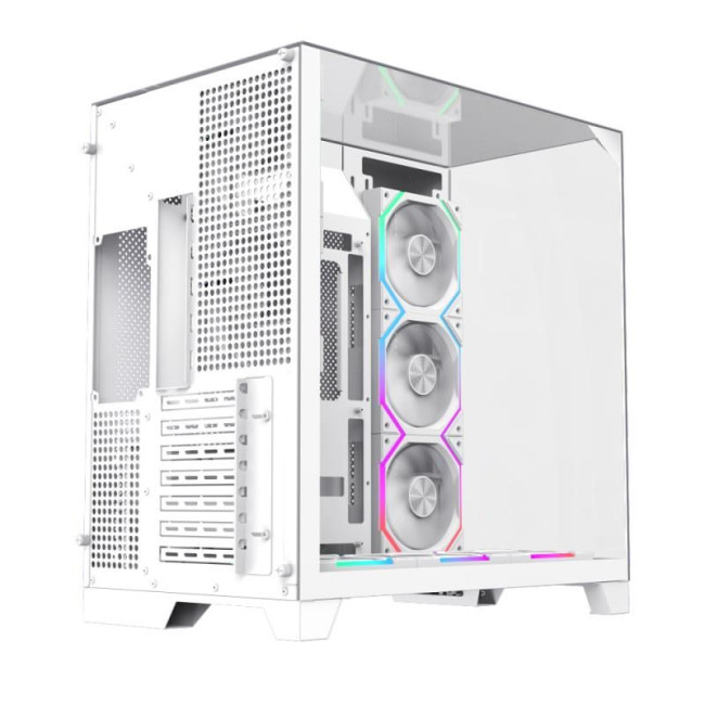Корпус для комп'ютера ATX W/O PSU INFINITY PRO WH GAMEMAX