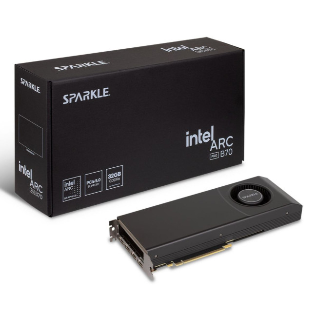 Відеокарта PCIE16 ARC B70 32GB GDDR6 SBP70W-32G PRO B70 SPARKLE
