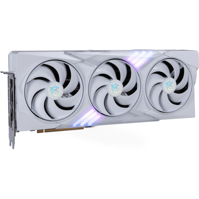 Відеокарта PCIE16 RTX5080 16GB GDDR7 5080 16G GAM TRIO OC WHITE MSI