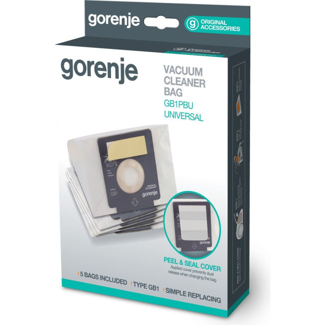 Мішки для пилососа Gorenje GB1PBU 