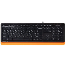 Клавіатура Fstyler Sleek MMedia Comfort, USB, помаранчевий