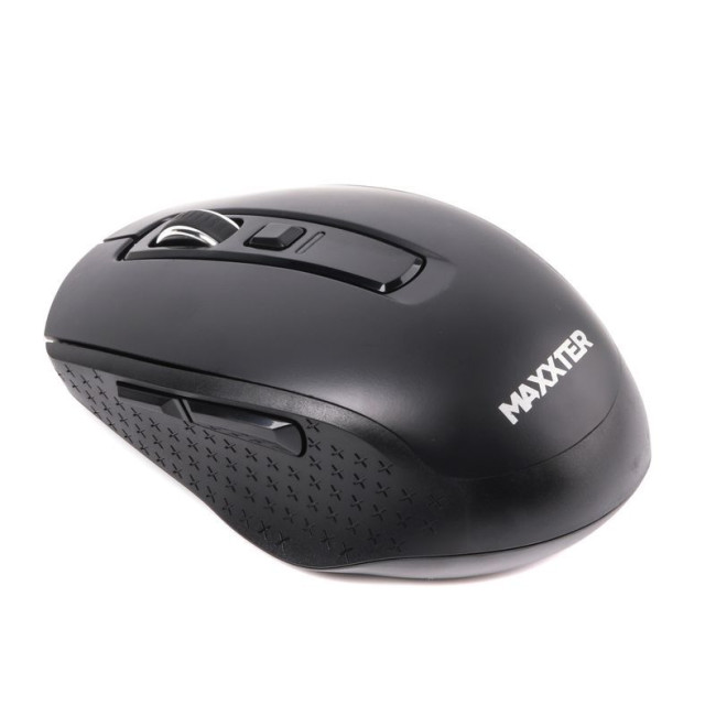 Миша бездротова, USB, 1600 dpi, чорна