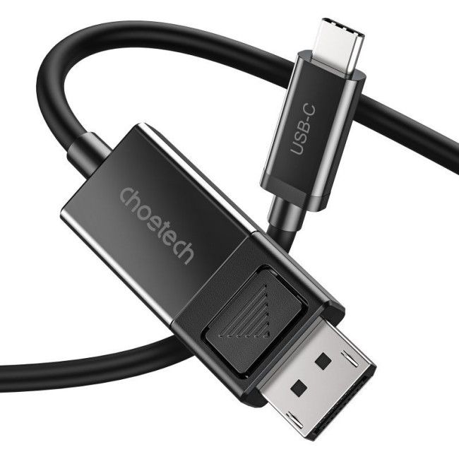 Кабель двонаправлений USB-C на DisplayPort, 8K 30 Гц, 1,8 м