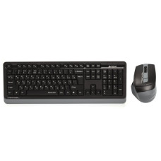 Комплект бездротовий Fstyler клавіатура+миша, сірий, USB