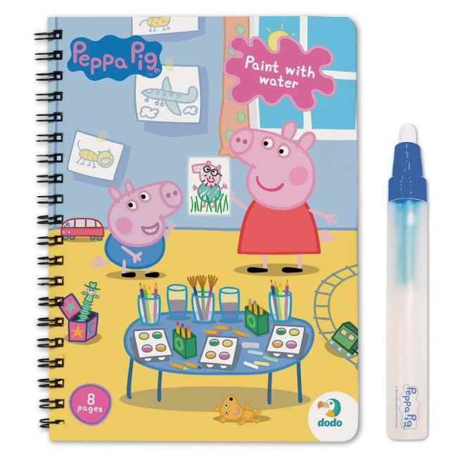 Розмальовка Dodo Малюй водою Peppa Pig (200443)