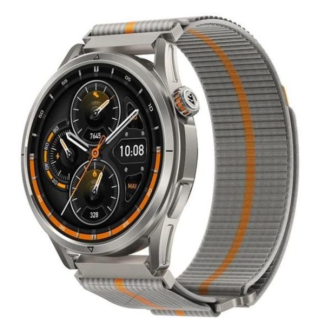 Змінний ремінець KOSPET WOVEN NULON SILVER GREY 22MM